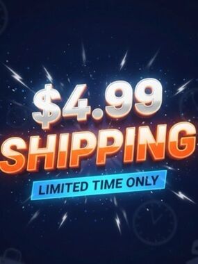 $4.99 Shipping Congratulations you win!